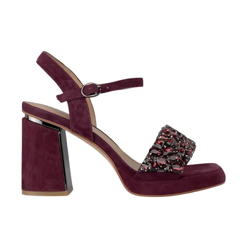 Beaded heel sandal - Alma EN Pena - Modalova