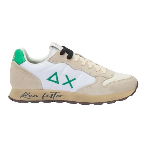 Vintage TOM Sneakers White/Green - Sun68 - Modalova