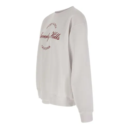 Beverly Script Crewneck - Sporty & Rich - Modalova
