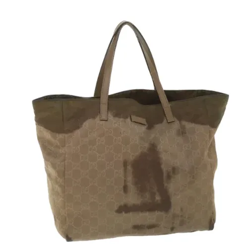 Pre-owned Canvas totes - Gucci Vintage - Modalova