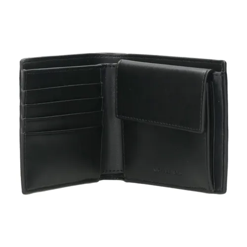 Portafoglio Libro in Pelle Nera Grain - Michael Kors - Modalova