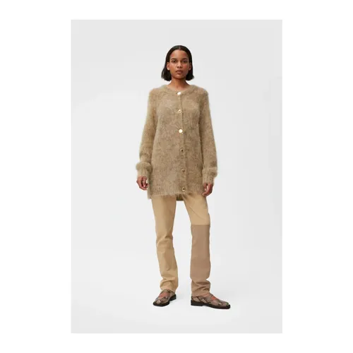 Mohair Oversize Cardigan - Ganni - Modalova