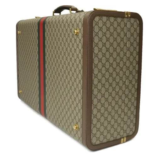 Pre-owned Canvas Travel Bag - Gucci Vintage - Modalova