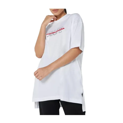 Disrupted Logo Oversized Tee - Calvin Klein - Modalova