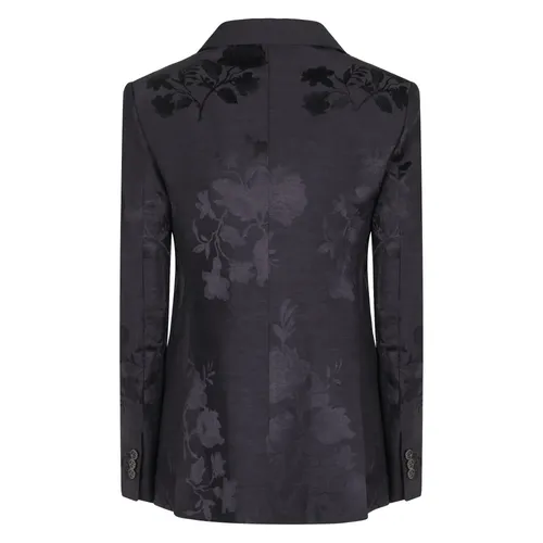 Jacquard Fabric One Button Jacket - P.a.r.o.s.h. - Modalova