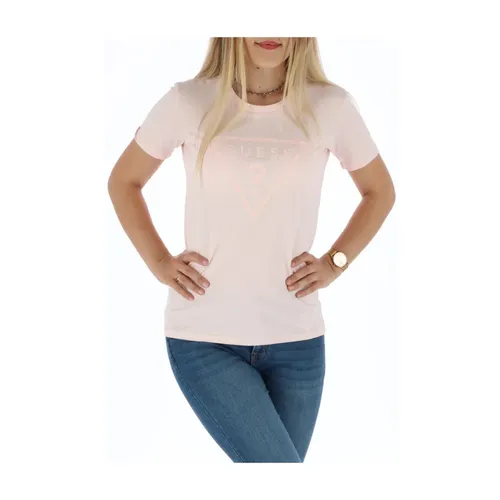 Luxury Triangle Logo Tee - Guess - Modalova