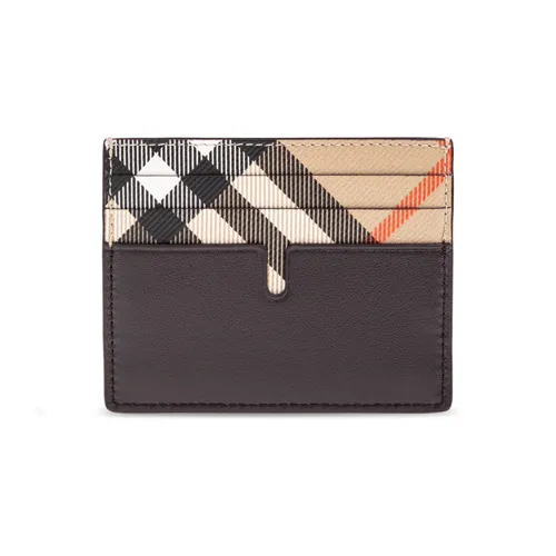 Tall Pop Check Card Case - Burberry - Modalova