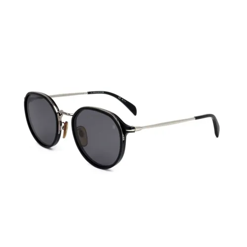 Rectangular Metal Sunglasses - Eyewear by David Beckham - Modalova