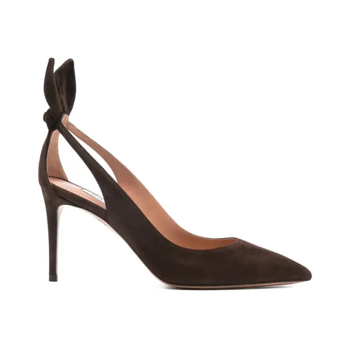 Bow Tie Pump 85 - Aquazzura - Modalova
