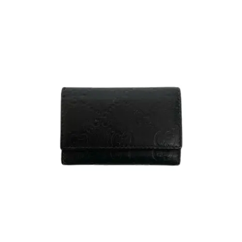 Pre-owned Leather Key-holder - Gucci Vintage - Modalova