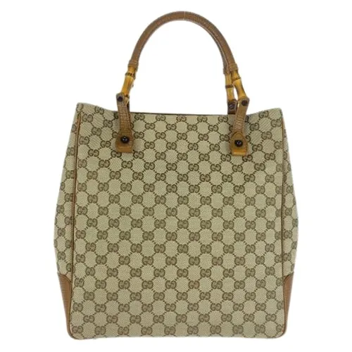 Pre-owned Canvas Handbag - Gucci Vintage - Modalova