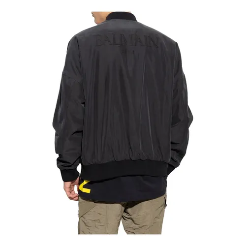 Reversible Bomber Jacket - Balmain - Modalova