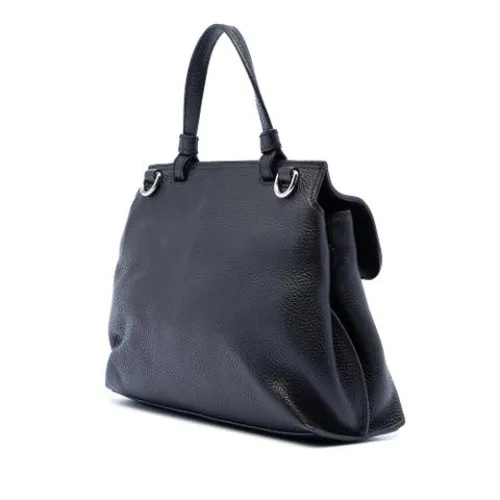 Pre-owned Leather Handbag - Gucci Vintage - Modalova