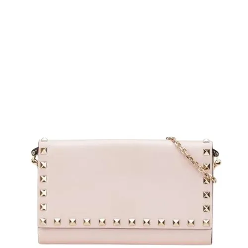 Pre-owned Leather Shoulder Bag - Valentino Vintage - Modalova