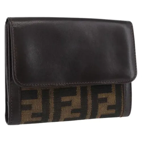 Pre-owned Leather Wallet - Fendi Vintage - Modalova