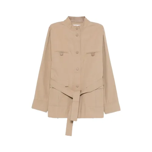 Belted Jacket - Yves Salomon - Modalova