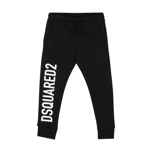Soft Cotton Sweatpants - Dsquared2 - Modalova