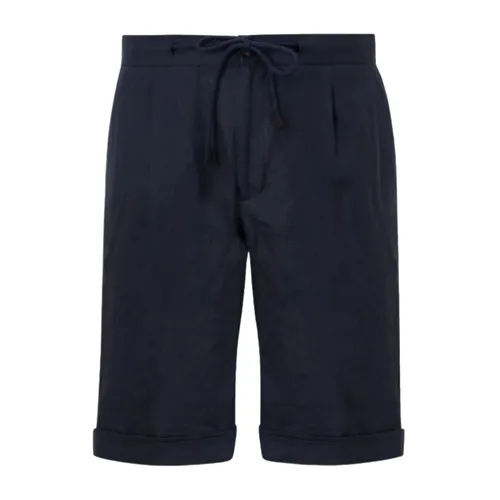 Linen Shorts - Gran Sasso - Modalova