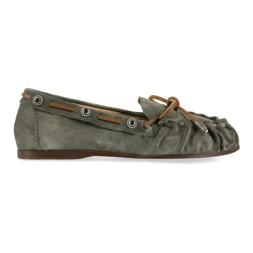 Suede Loafers - Sartore - Modalova