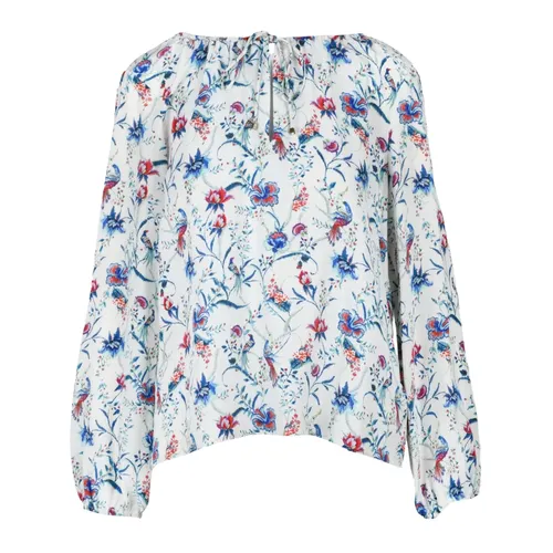 Silk Blend Blouse - Attic and Barn - Modalova