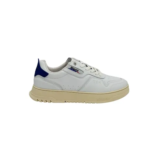 White Leather Sneakers - Blauer - Modalova