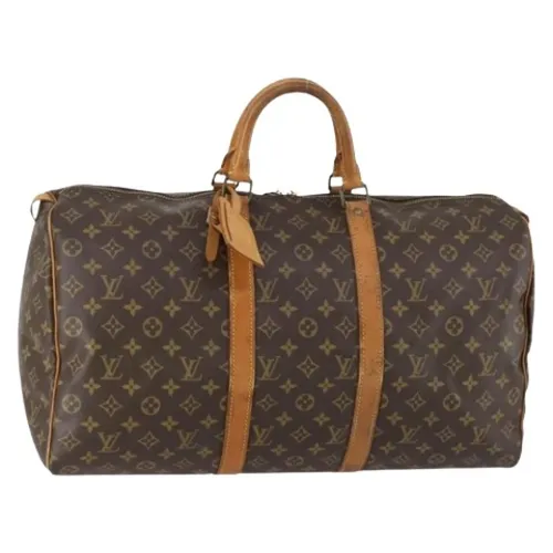 Pre-owned Canvas Weekend Bag - Louis Vuitton Vintage - Modalova