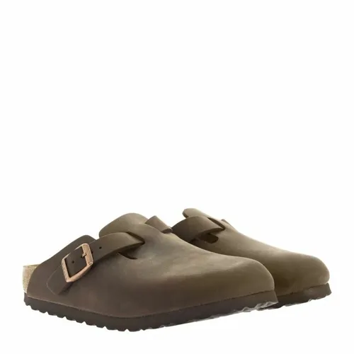 Sandals Boston Oiled Leather Regular - Birkenstock - Modalova