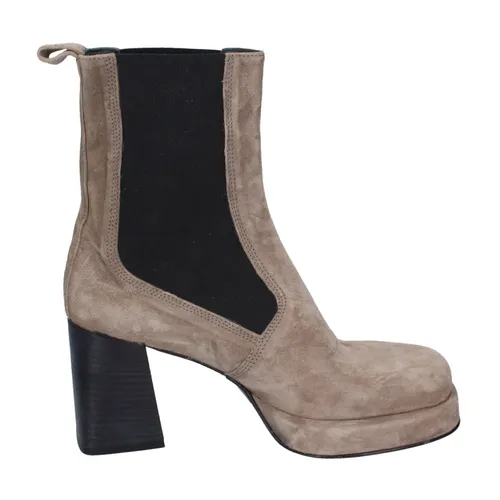 Suede Ankle Boots - Moma - Modalova