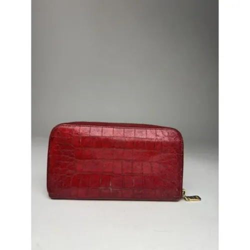 Pre-owned Leather Wallet - Miu Miu Pre-owned - Modalova