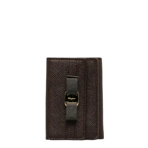Pre-owned Leather wallets - Salvatore Ferragamo Pre-owned - Modalova