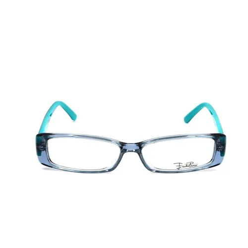Blue Rectangle Eyeglasses - Pucci - Modalova
