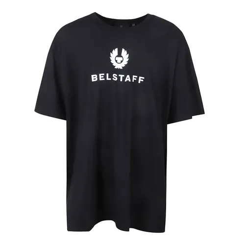 Baumwoll-Jersey-T-Shirt mit Logo - Belstaff - Modalova