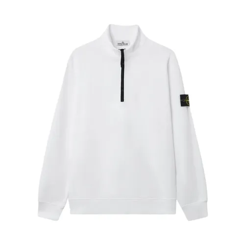 Felpa con zip - Stone Island - Modalova