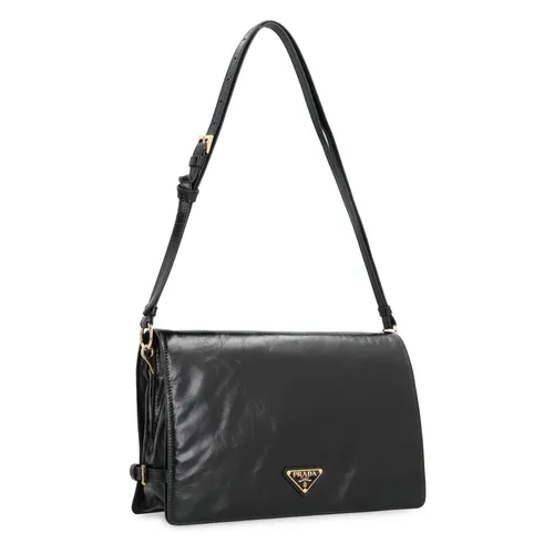 Medium Leather Shoulder Bag - Prada - Modalova