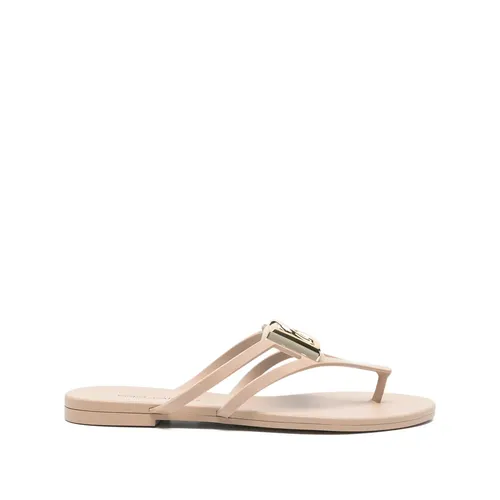 Rubber Flip Flops - Dolce & Gabbana - Modalova