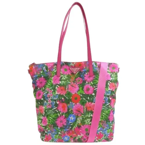 Pre-owned Nylon Tote Bag - Prada Vintage - Modalova