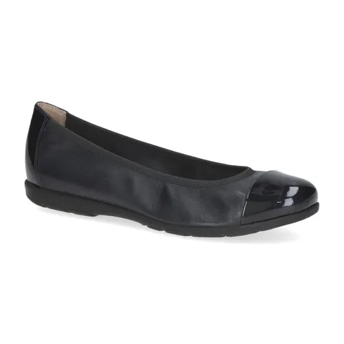 Blue Closed Ballerinas - Caprice - Modalova