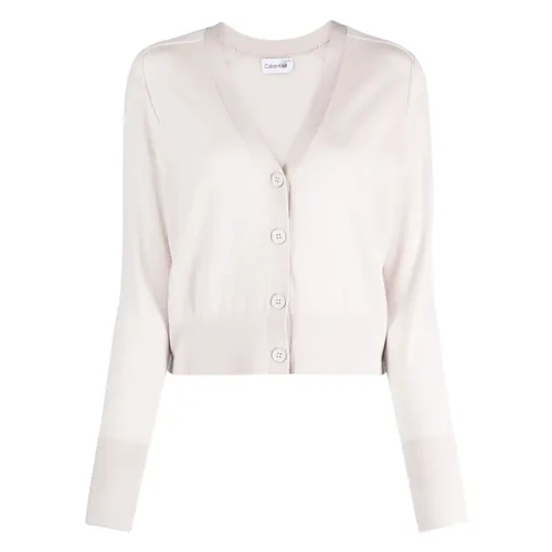 Extra Fine Wool Cardigan - Calvin Klein - Modalova