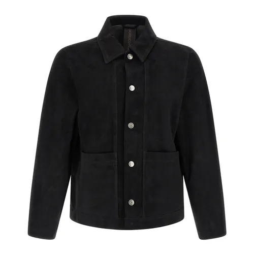 Fiore Suede Jacket - Giorgio Brato - Modalova