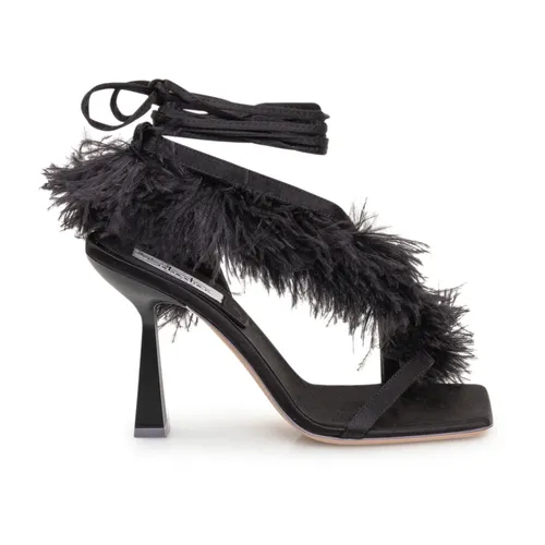 Lace Sandal Flats - Sebastian Milano - Modalova