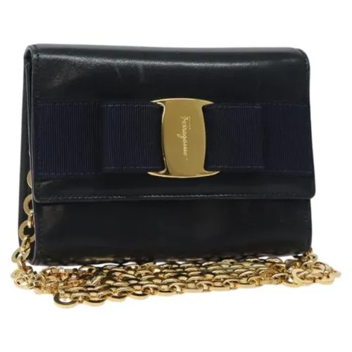 Pre-owned Leather shoulder-bags - Salvatore Ferragamo Pre-owned - Modalova