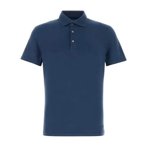 Polo de Algodón Elástico - Fedeli - Modalova