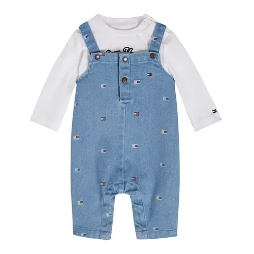 Salopette and T-shirt Set - Tommy Hilfiger - Modalova