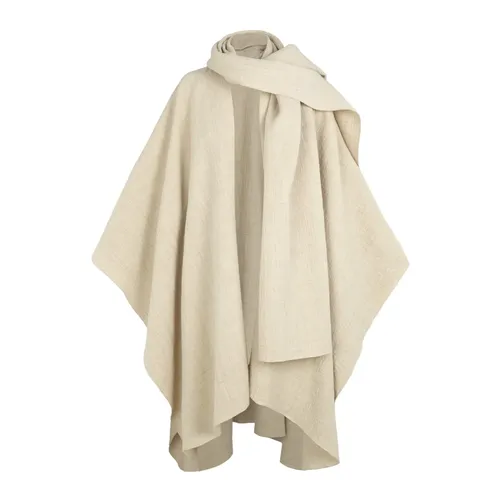 Poncho con bufanda integrada - Cortana - Modalova