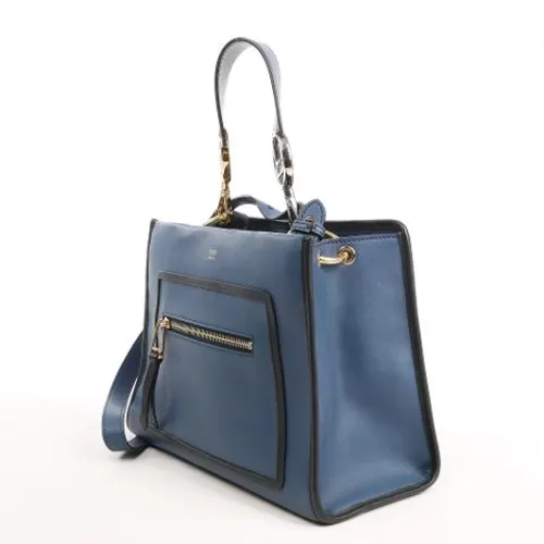 Pre-owned Vintage Leather Handbag - Fendi Vintage - Modalova