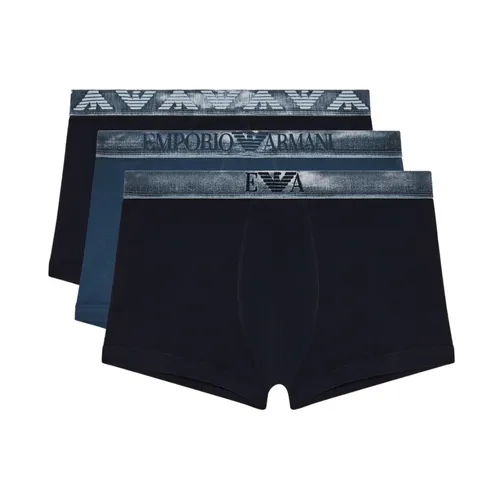 Stretch Cotton Boxer Set - Emporio Armani - Modalova