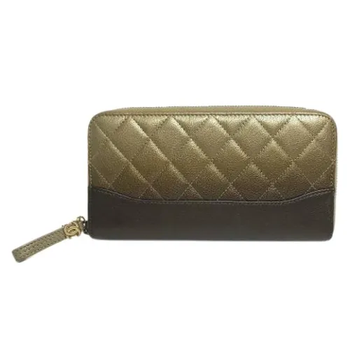 Pre-owned Leather wallets - Chanel Vintage - Modalova
