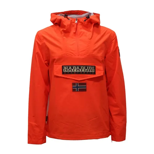 Red Tomato Summer Jacket Rainforest Style - Napapijri - Modalova