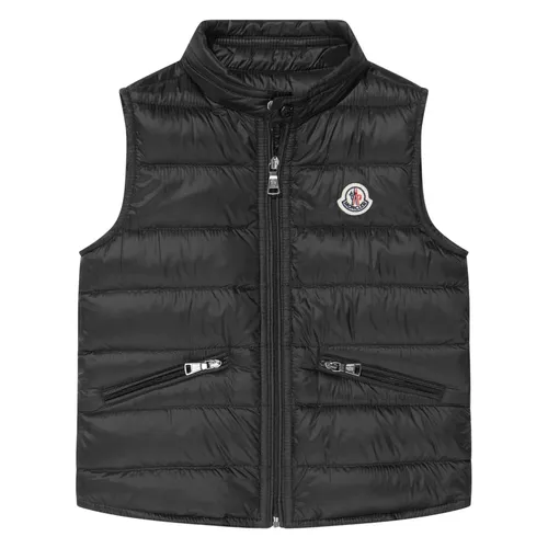 Black Down Padded Gui Gilet - Moncler - Modalova