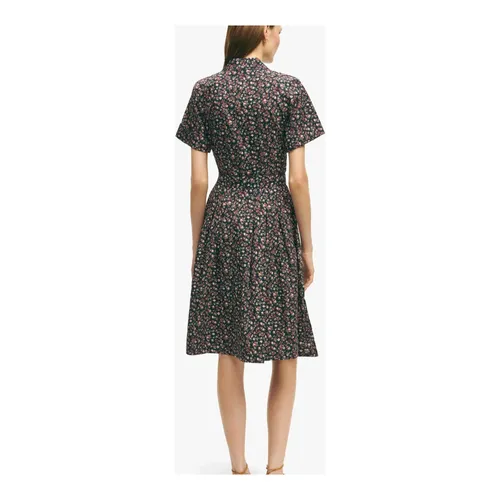 Floral-Print Cotton Dress - Brooks Brothers - Modalova